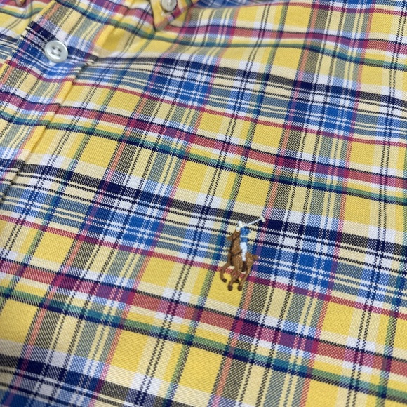 Men’s Polo By Ralph Lauren 💯 Cotton Long Sleeve Shirt Size Large 😎 - Picture 2 of 8